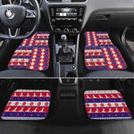 Afro Haiti Christmas Car Mats Jwaye Nowe Neg Marron With Coat Of Arms - African Pride