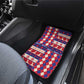 Afro Haiti Christmas Car Mats Jwaye Nowe Neg Marron With Coat Of Arms - African Pride