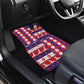 Afro Haiti Christmas Car Mats Jwaye Nowe Neg Marron With Coat Of Arms - African Pride