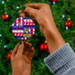 Afro Haiti Christmas Ceramic Ornament Jwaye Nowe Neg Marron With Coat Of Arms - African Pride