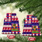 Afro Haiti Christmas Ceramic Ornament Jwaye Nowe Neg Marron With Coat Of Arms - African Pride