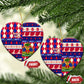 Afro Haiti Christmas Ceramic Ornament Jwaye Nowe Neg Marron With Coat Of Arms - African Pride