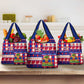 Afro Haiti Christmas Grocery Bag Jwaye Nowe Neg Marron With Coat Of Arms - African Pride