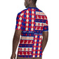 Afro Haiti Christmas Rugby Jersey Jwaye Nowe Neg Marron With Coat Of Arms - African Pride