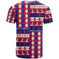 Afro Haiti Christmas T shirt Jwaye Nowe Neg Marron With Coat Of Arms - African Pride