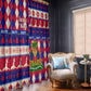 Afro Haiti Christmas Window Curtain Jwaye Nowe Neg Marron With Coat Of Arms - African Pride