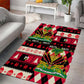 Afro Haiti 1964 Christmas Area Rug Jwaye Nowe Neg Marron With Coat Of Arms - African Pride