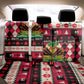Afro Haiti 1964 Christmas Back Car Seat Cover Jwaye Nowe Neg Marron With Coat Of Arms - African Pride