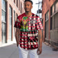 Afro Haiti 1964 Christmas Baseball Jersey Jwaye Nowe Neg Marron With Coat Of Arms - African Pride