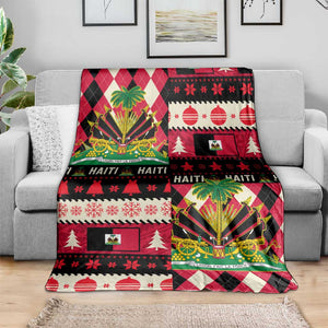 Afro Haiti 1964 Christmas Blanket Jwaye Nowe Neg Marron With Coat Of Arms - African Pride