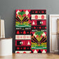 Afro Haiti 1964 Christmas Canvas Wall Art Jwaye Nowe Neg Marron With Coat Of Arms - African Pride