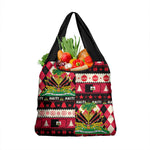Afro Haiti 1964 Christmas Grocery Bag Jwaye Nowe Neg Marron With Coat Of Arms - African Pride