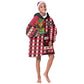 Afro Haiti 1964 Christmas Kid Wearable Blanket Hoodie Jwaye Nowe Neg Marron With Coat Of Arms - African Pride