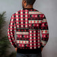 Afro Haiti Christmas 1964 Christmas Ugly Christmas Sweater Jwaye Nowe Neg Marron With Coat Of Arms - African Pride