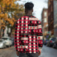 Afro Haiti 1964 Christmas Long Sleeve Shirt Jwaye Nowe Neg Marron With Coat Of Arms - African Pride