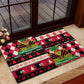 Afro Haiti 1964 Christmas Rubber Doormat Jwaye Nowe Neg Marron With Coat Of Arms - African Pride