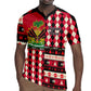Afro Haiti 1964 Christmas Rugby Jersey Jwaye Nowe Neg Marron With Coat Of Arms - African Pride