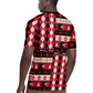 Afro Haiti 1964 Christmas Rugby Jersey Jwaye Nowe Neg Marron With Coat Of Arms - African Pride