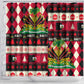 Afro Haiti 1964 Christmas Shower Curtain Jwaye Nowe Neg Marron With Coat Of Arms - African Pride