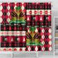 Afro Haiti 1964 Christmas Shower Curtain Jwaye Nowe Neg Marron With Coat Of Arms - African Pride