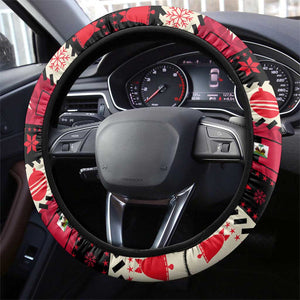 Afro Haiti 1964 Christmas Steering Wheel Cover Jwaye Nowe Neg Marron With Coat Of Arms - African Pride