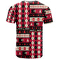 Afro Haiti 1964 Christmas T shirt Jwaye Nowe Neg Marron With Coat Of Arms - African Pride