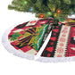 Afro Haiti Christmas 1964 Christmas Tree Skirt Jwaye Nowe Neg Marron With Coat Of Arms - African Pride