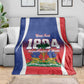 Personalized Haiti 1804 Blanket Happy Ayiti Independence Day - African Pride