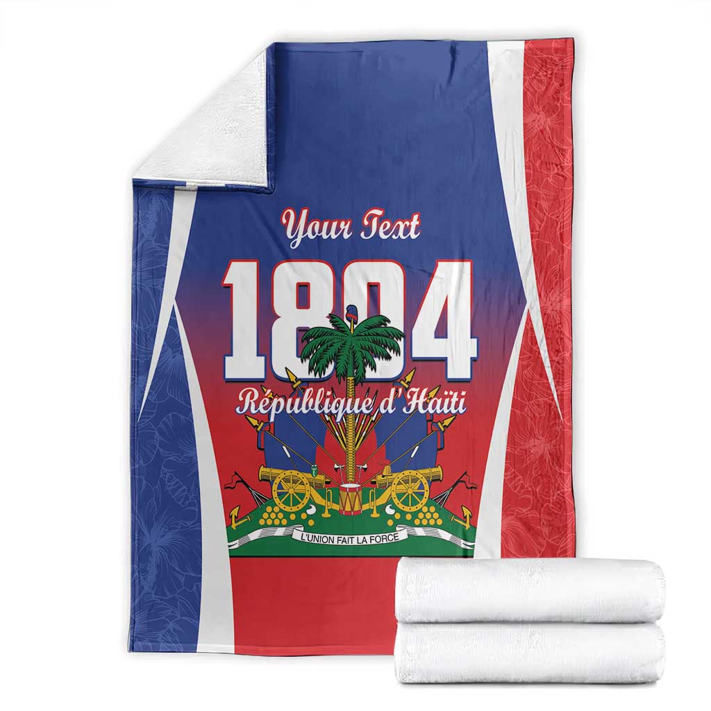 Personalized Haiti 1804 Blanket Happy Ayiti Independence Day - African Pride