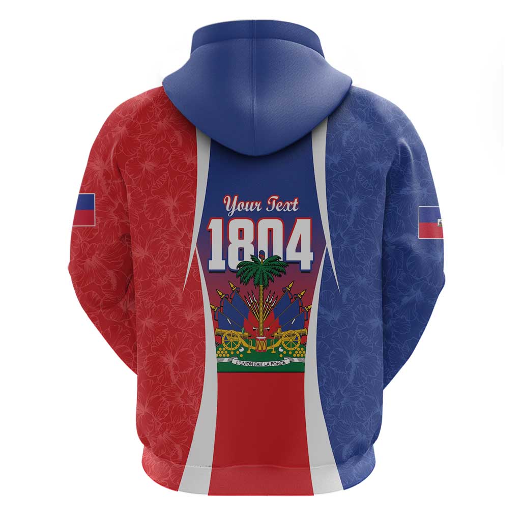 Personalized Haiti 1804 Hoodie Happy Ayiti Independence Day - African Pride