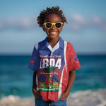 Personalized Haiti 1804 Kid Hawaiian Shirt Happy Ayiti Independence Day - African Pride