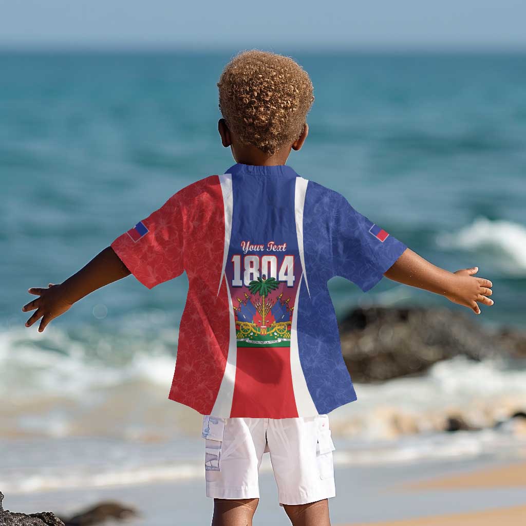 Personalized Haiti 1804 Kid Hawaiian Shirt Happy Ayiti Independence Day - African Pride