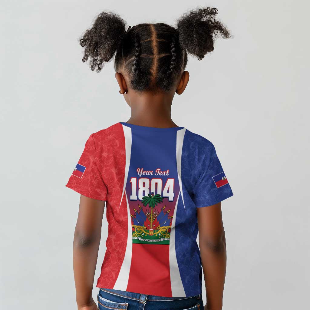 Personalized Haiti 1804 Kid T shirt Happy Ayiti Independence Day - African Pride