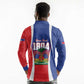 Personalized Haiti 1804 Long Sleeve Polo Shirt Happy Ayiti Independence Day - African Pride