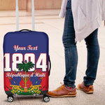 Personalized Haiti 1804 Luggage Cover Happy Ayiti Independence Day - African Pride