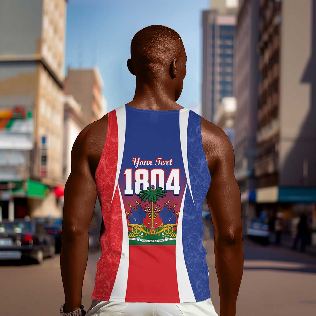 Personalized Haiti 1804 Men Tank Top Happy Ayiti Independence Day - African Pride