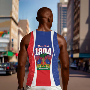 Personalized Haiti 1804 Men Tank Top Happy Ayiti Independence Day - African Pride