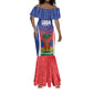 Personalized Haiti 1804 Mermaid Dress Happy Ayiti Independence Day - African Pride