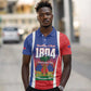 Personalized Haiti 1804 Polo Shirt Happy Ayiti Independence Day - African Pride