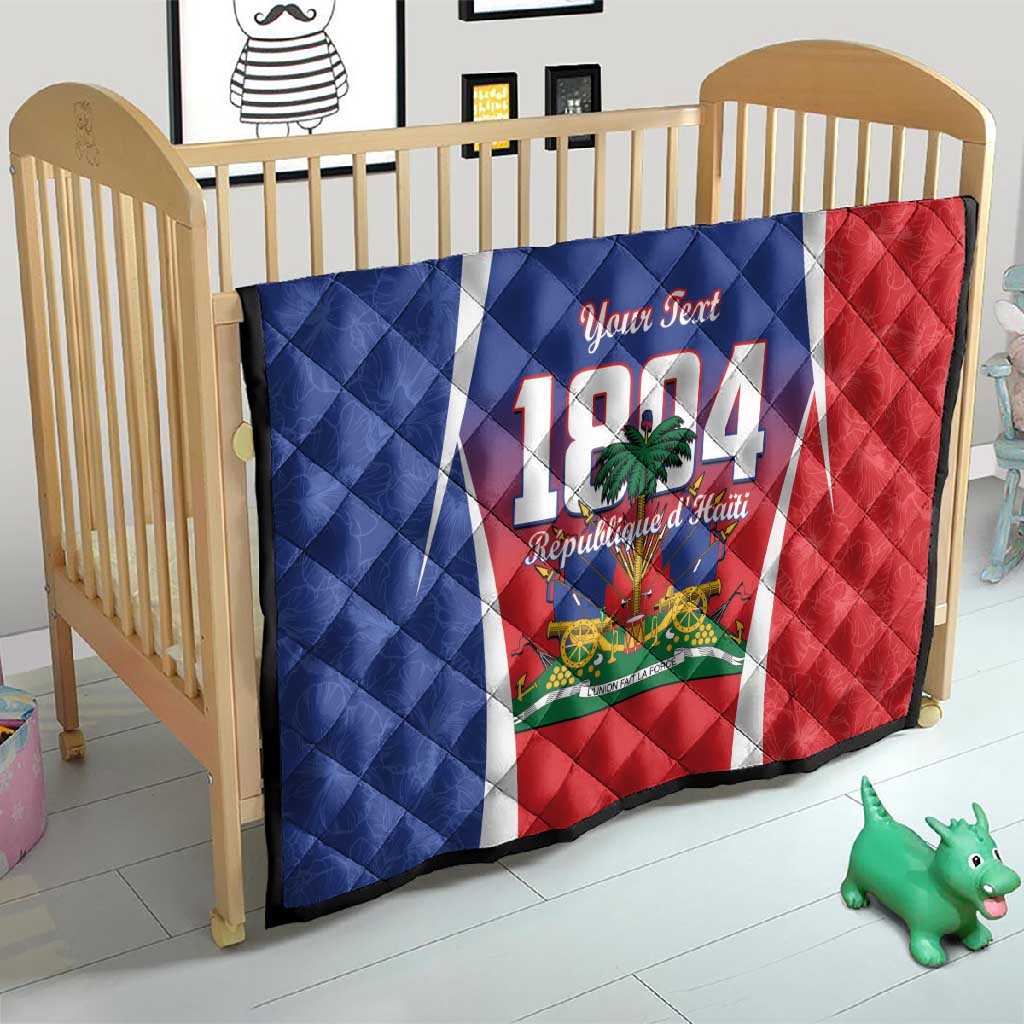 Personalized Haiti 1804 Quilt Happy Ayiti Independence Day - African Pride