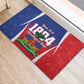 Personalized Haiti 1804 Rubber Doormat Happy Ayiti Independence Day - African Pride
