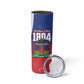 Personalized Haiti 1804 Skinny Tumbler Happy Ayiti Independence Day - African Pride
