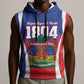 Personalized Haiti 1804 Sleeveless Hoodie Happy Ayiti Independence Day - African Pride