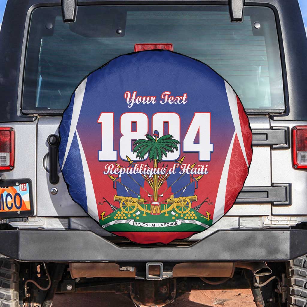 Personalized Haiti 1804 Spare Tire Cover Happy Ayiti Independence Day - African Pride