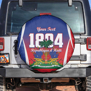 Personalized Haiti 1804 Spare Tire Cover Happy Ayiti Independence Day - African Pride
