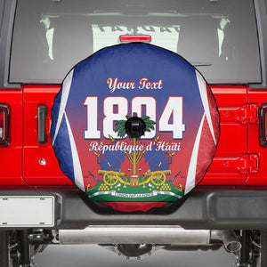 Personalized Haiti 1804 Spare Tire Cover Happy Ayiti Independence Day - African Pride