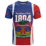 Personalized Haiti 1804 T shirt Happy Ayiti Independence Day - African Pride