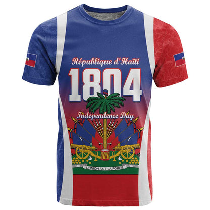 Personalized Haiti 1804 T shirt Happy Ayiti Independence Day - African Pride