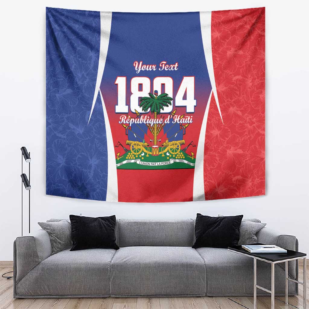 Personalized Haiti 1804 Tapestry Happy Ayiti Independence Day - African Pride