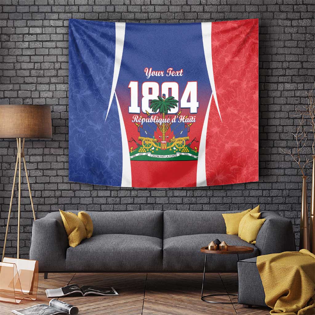 Personalized Haiti 1804 Tapestry Happy Ayiti Independence Day - African Pride